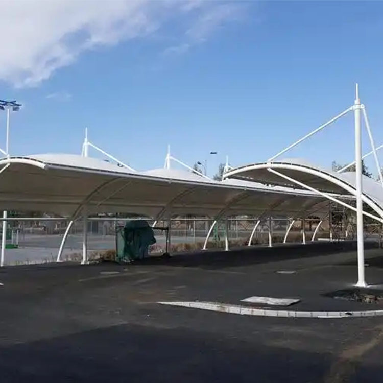 太白县膜结构电动车棚