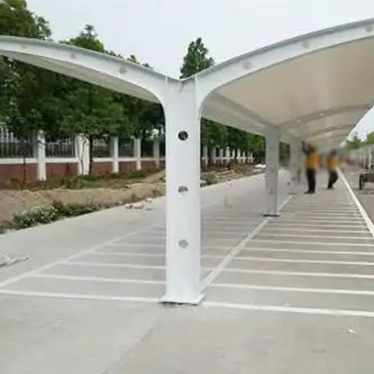 太白县膜结构电动车棚